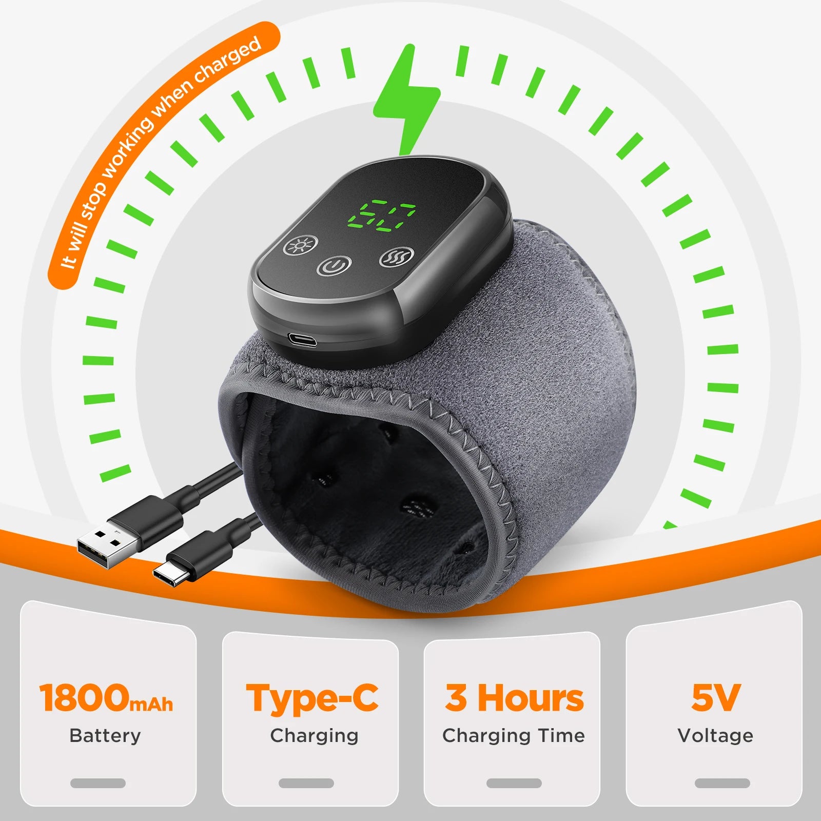 Ankle Heater and Vibrator